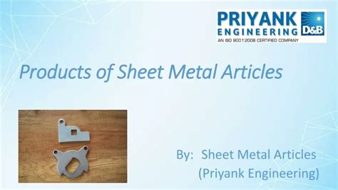 sheet metal articles|characteristics of sheet metal.